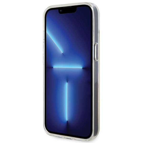 Guess IML Faceted Mirror dėklas iPhone 15 – spalvotas