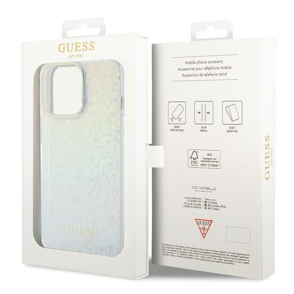 Guess Disco Iridescent dėklas iPhone 15 Pro Max