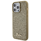 Guess dėklas iPhone 15 Pro Max – auksinis