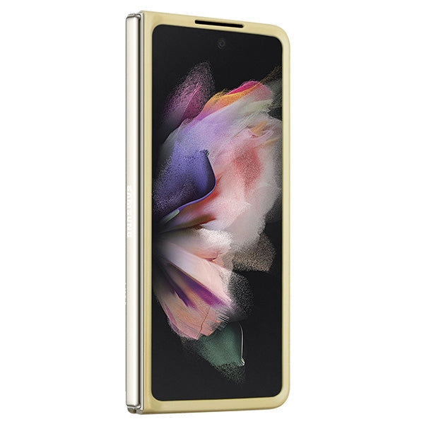 Guess Glitter Script dėklas Samsung Galaxy Z Fold5 – auksinis -- Samsung Galaxy Z Fold 5
