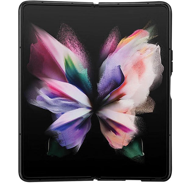 Guess Glitter Script dėklas Samsung Galaxy Z Fold5 – juodas -- Samsung Galaxy Z Fold 5