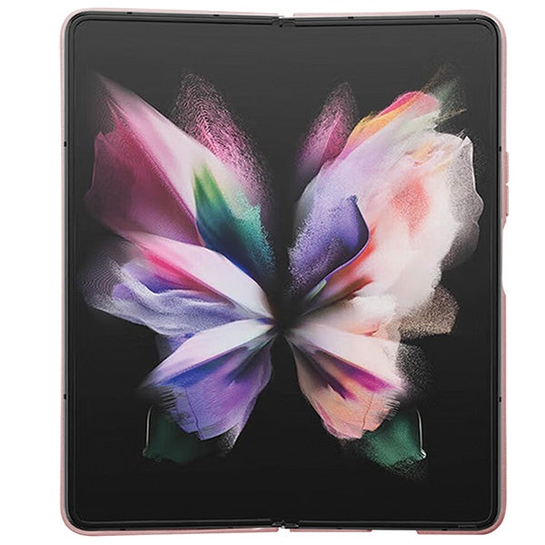 Guess Glitter Script dėklas Galaxy Z Fold5 – rožinis -- Samsung Galaxy Z Fold 5