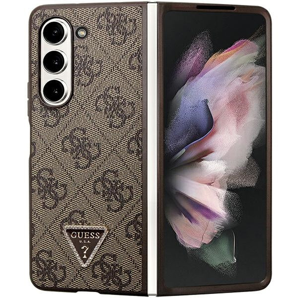 Guess eko odos dėklas Samsung Galaxy Z Fold5 – rudas -- Samsung Galaxy Z Fold 5
