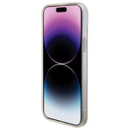 Guess IML Iridescent MagSafe dėklas iPhone 15 Pro – rožinis -- iPhone 15 Pro