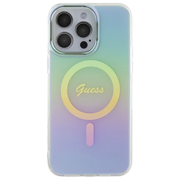 Guess MagSafe dėklas iPhone 15 Pro – turkio