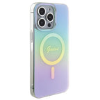 Guess MagSafe dėklas iPhone 15 Pro – turkio
