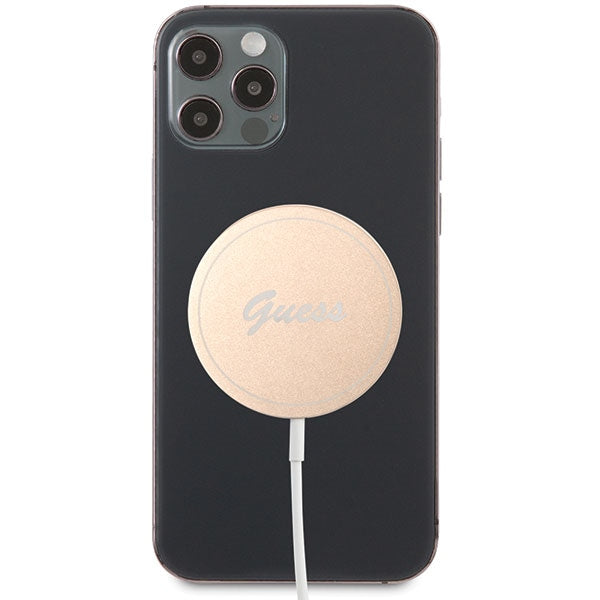 Guess 15W MagSafe belaidis įkroviklis – auksinis -- Cell phone cases and covers