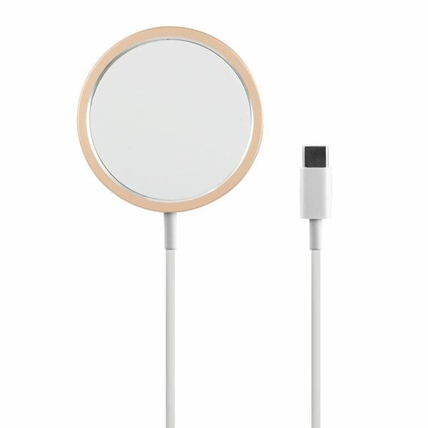 Guess 15W MagSafe belaidis įkroviklis – auksinis -- Cell phone cases and covers