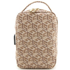 Guess GUHBHGCFSEW organizerių rankinė - ruda GCube Stripe -- Uncategorized