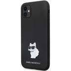Karl Lagerfeld silikoninis dėklas iPhone 11/XR – juodas -- iPhone 11