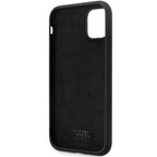 Karl Lagerfeld silikoninis dėklas iPhone 11/XR – juodas -- iPhone 11