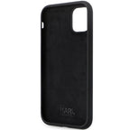 Karl Lagerfeld silikoninis dėklas iPhone 11/XR – juodas -- iPhone 11