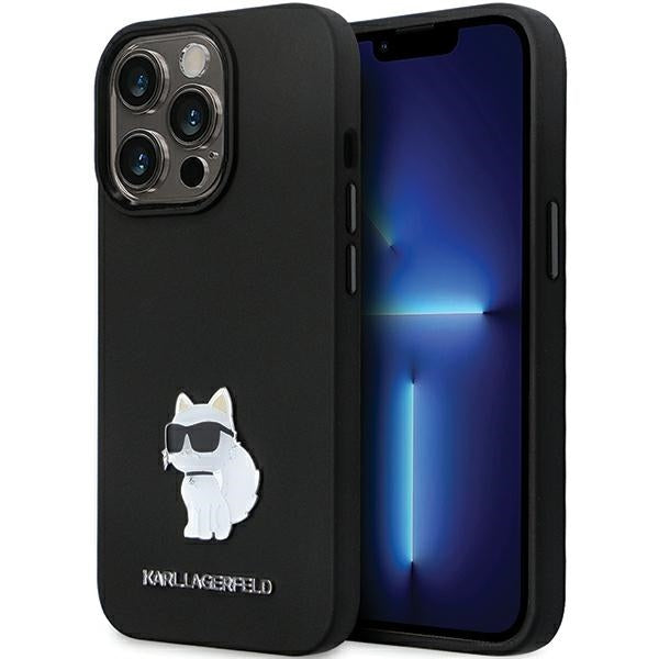 Karl Lagerfeld dėklas iPhone 14 Pro Max – juodas