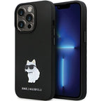 Karl Lagerfeld dėklas iPhone 14 Pro Max – juodas
