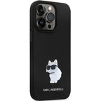 Karl Lagerfeld dėklas iPhone 14 Pro Max – juodas