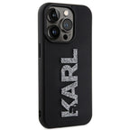 Karl Lagerfeld dėklas iPhone 15 Pro Max – juodas