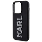 Karl Lagerfeld dėklas iPhone 15 Pro Max – juodas
