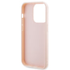 Karl Lagerfeld dėklas iPhone 15 Pro – rožinis