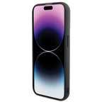 Karl Lagerfeld 3D Rubber Multi Logo dėklas iPhone 15 Pro – juodas