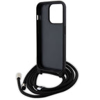 Karl Lagerfeld Crossbody dėklas iPhone 15 Pro – juodas