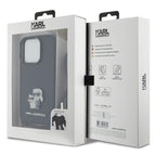 Karl Lagerfeld Crossbody dėklas iPhone 15 Pro – juodas
