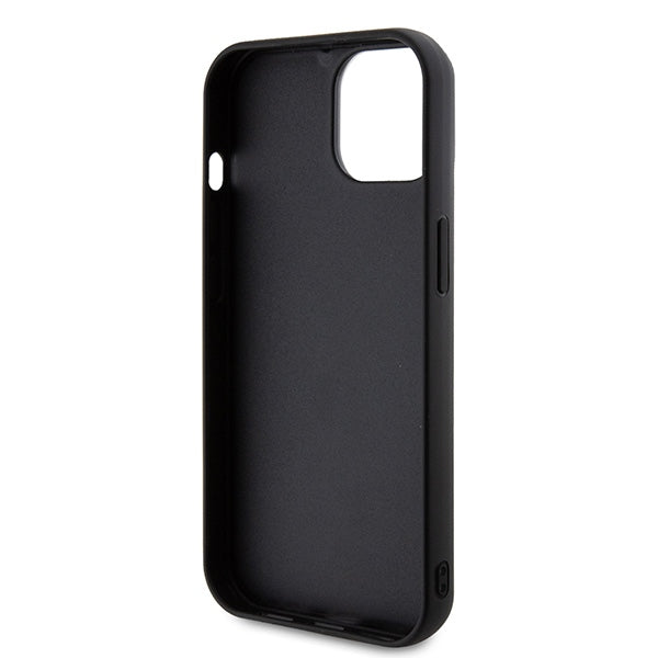 Karl Lagerfeld dėklas iPhone 15 – juodas