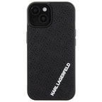Karl Lagerfeld dėklas iPhone 15 – juodas