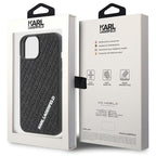 Karl Lagerfeld dėklas iPhone 15 – juodas