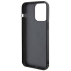 Karl Lagerfeld 3D silikoninis dėklas iPhone 15 Pro Max – juodas -- iPhone 15 Pro Max