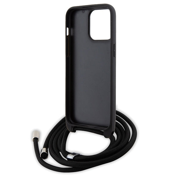 Karl Lagerfeld dėklas iPhone 15 Pro Max – juodas