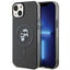 Karl Lagerfeld MagSafe dėklas iPhone 15/14 Plus – juodas