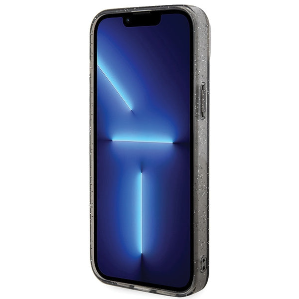 Karl Lagerfeld MagSafe dėklas iPhone 15/14 Plus – juodas