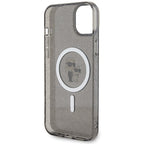 Karl Lagerfeld MagSafe dėklas iPhone 15/14 Plus – juodas