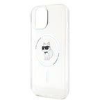 Karl Lagerfeld IML Choupette MagSafe dėklas iPhone 15 - skaidrus