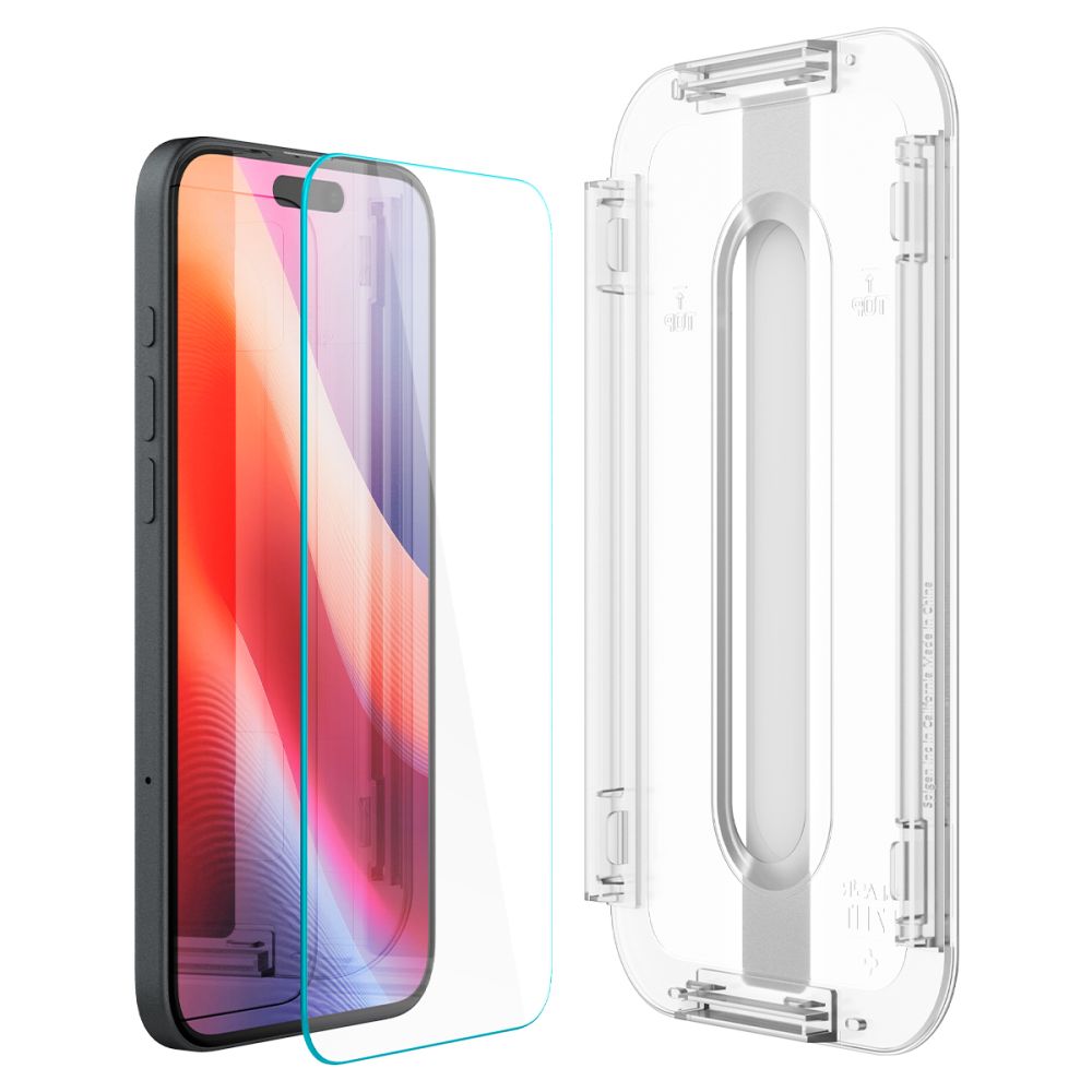 Spigen Glas.TR EZ Fit grūdintas stiklas iPhone 15 / 16