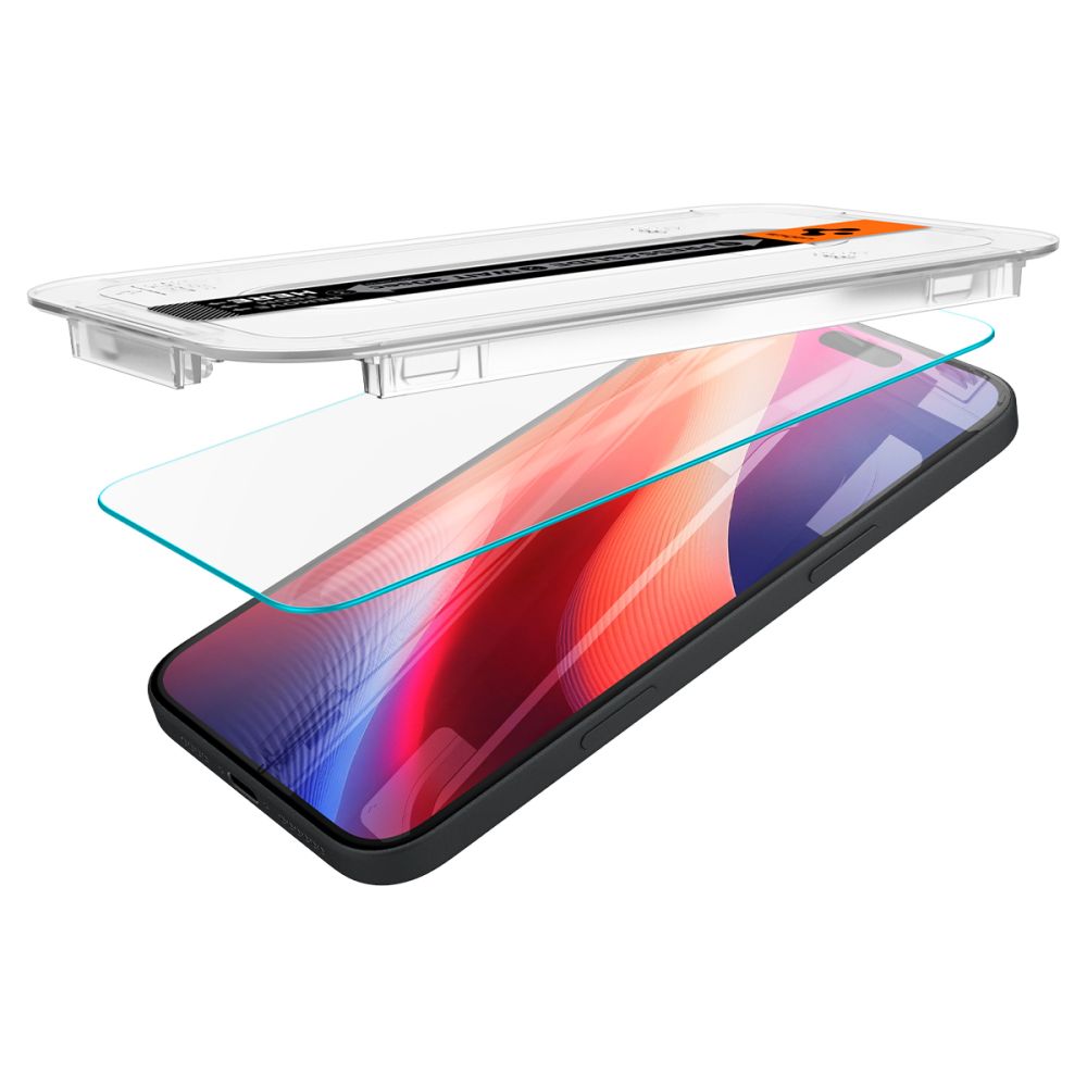 Spigen Glas.TR EZ Fit grūdintas stiklas iPhone 15 / 16