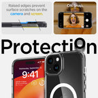 Spigen Ultra Hybrid Mag Case with MagSafe for iPhone 15 - White