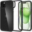 Spigen Ultra Hybrid dėklas iPhone 15 Plus – juodas