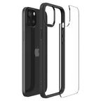 Spigen Ultra Hybrid dėklas iPhone 15 Plus – juodas