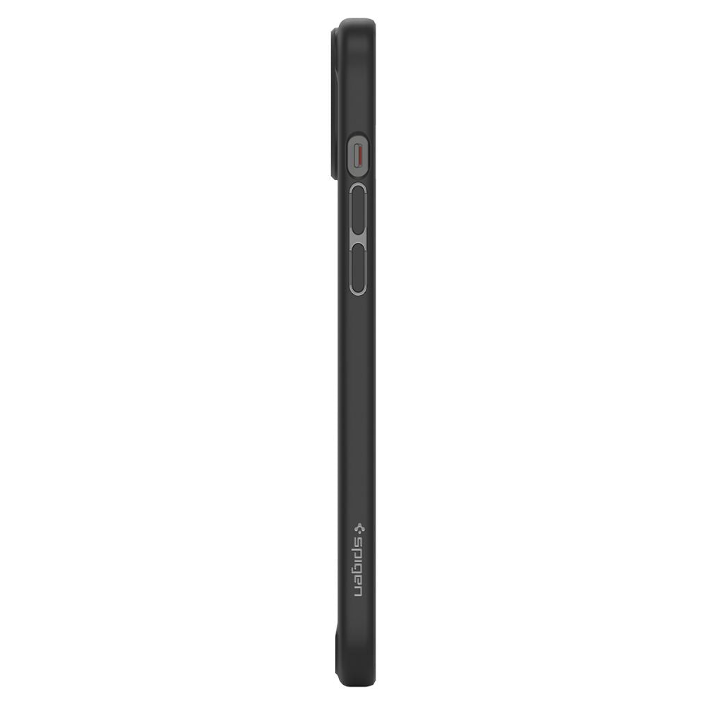 Spigen Ultra Hybrid dėklas iPhone 15 Plus – juodas