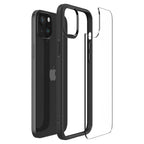 Spigen Ultra Hybrid dėklas iPhone 15 Plus – juodas