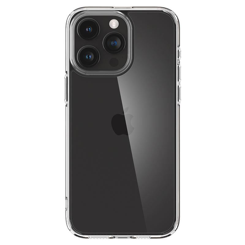 Spigen Crystal Hybrid dėklas iPhone 15 Pro Max – skaidrus