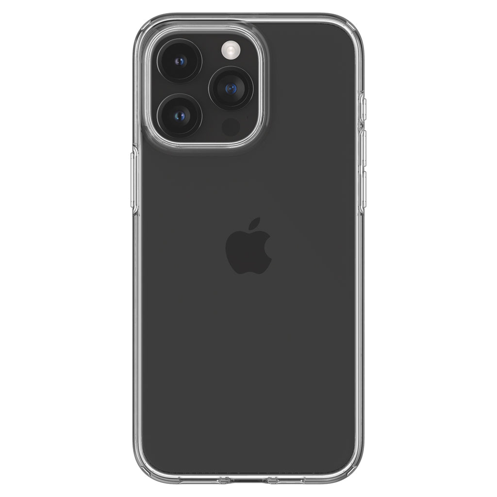 Spigen Crystal Flex dėklas iPhone 15 Pro – skaidrus