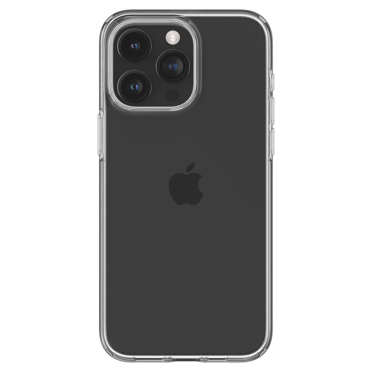 Spigen Crystal Flex dėklas iPhone 15 Pro – skaidrus