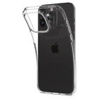 Spigen Crystal Flex dėklas iPhone 15 Pro – skaidrus