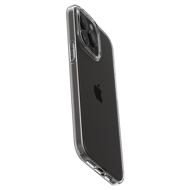 Spigen Crystal Flex dėklas iPhone 15 Pro – skaidrus