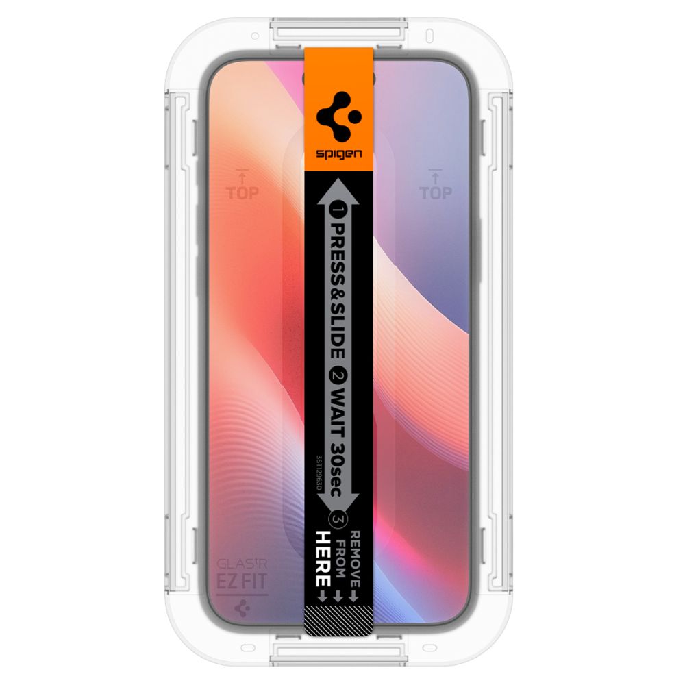 Spigen EZ Fit privatumo stiklas iPhone 15/16 (2 vnt.)