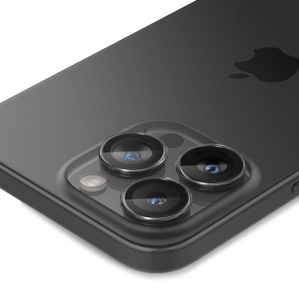 Spigen Optik․TR kameros stikliukas iPhone 15–17 Pro/Max (2 vnt.)