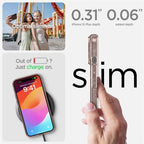 Spigen Liquid Crystal Glitter dėklas iPhone 15 Plus – rožinis
