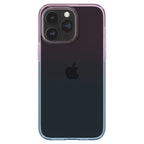 Spigen Liquid Crystal TPU dėklas iPhone 15 Pro – rož./mėlynas